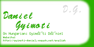 daniel gyimoti business card